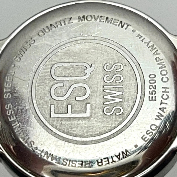 ESQ by Movado Telos Two tone Grey Silver Gold tones ladies watch working - Picture 7 of 8